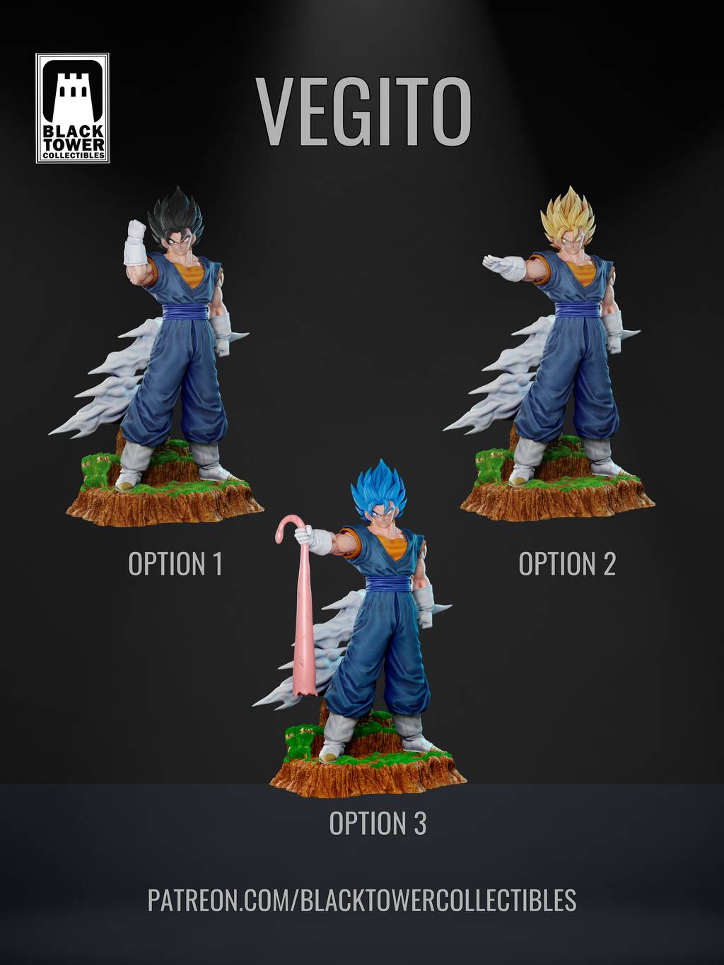 P站图纸印象馆 Black Towe 龙珠 贝吉塔 Black Towe 龙珠 贝吉塔