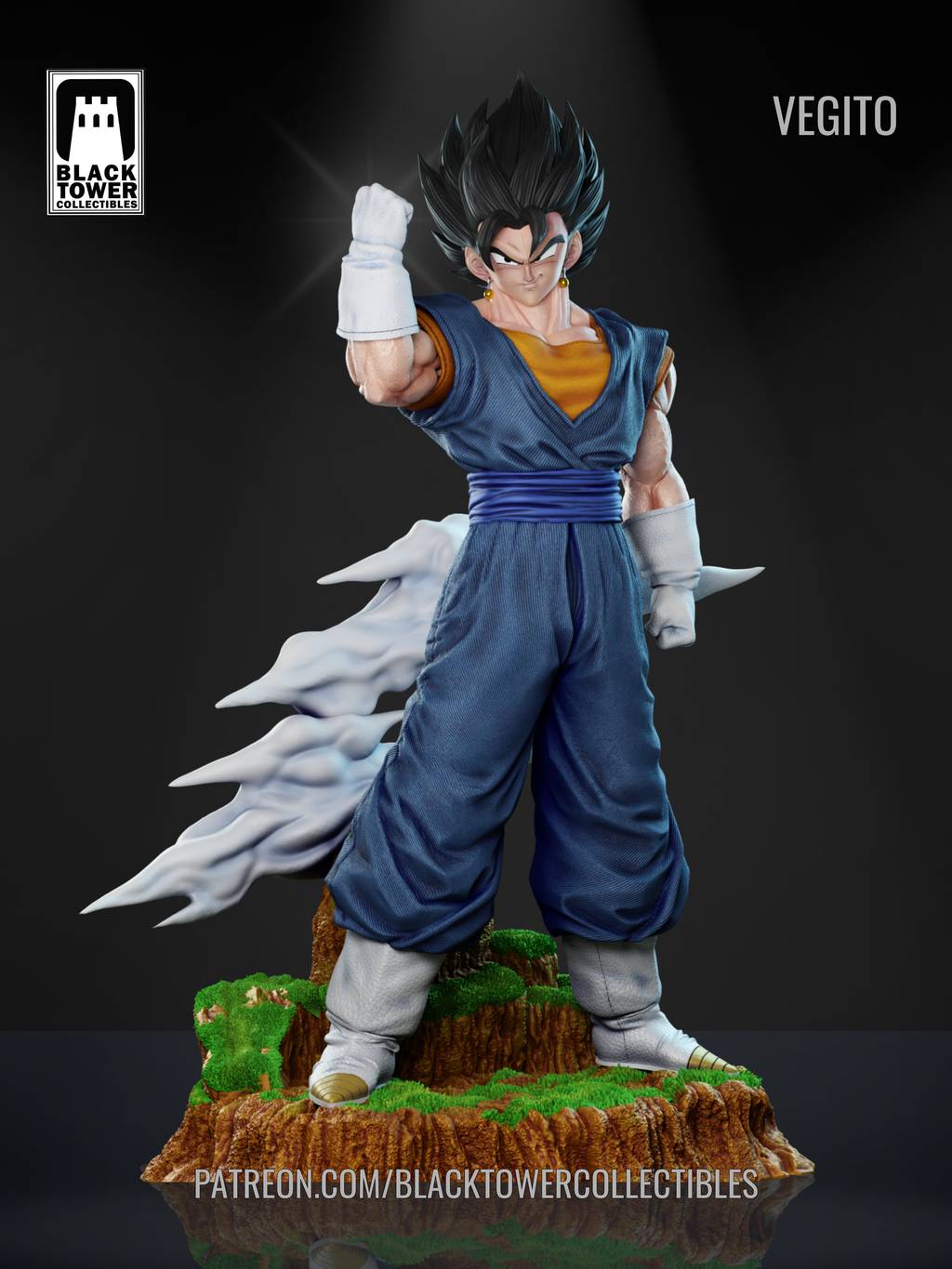 P站图纸印象馆 Black Towe 龙珠 贝吉塔 Black Towe 龙珠 贝吉塔