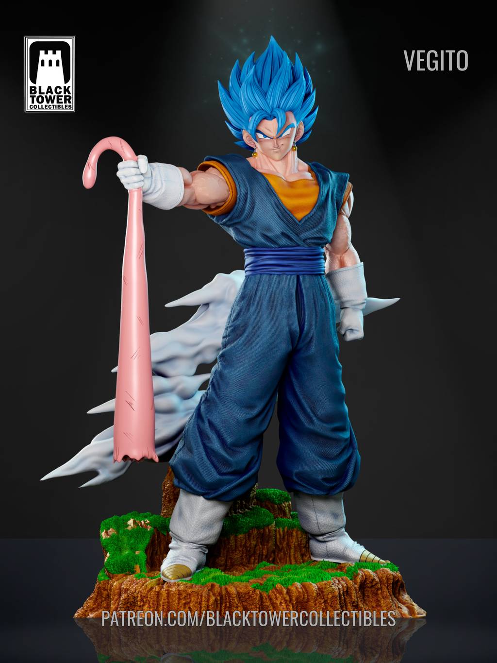 P站图纸印象馆 Black Towe 龙珠 贝吉塔 Black Towe 龙珠 贝吉塔