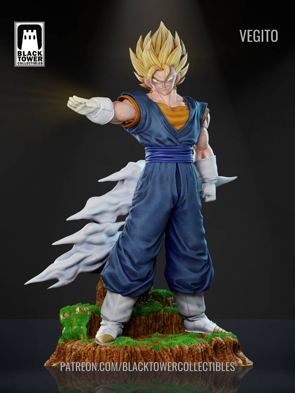 P站图纸印象馆 Black Towe 龙珠 贝吉塔 Black Towe 龙珠 贝吉塔