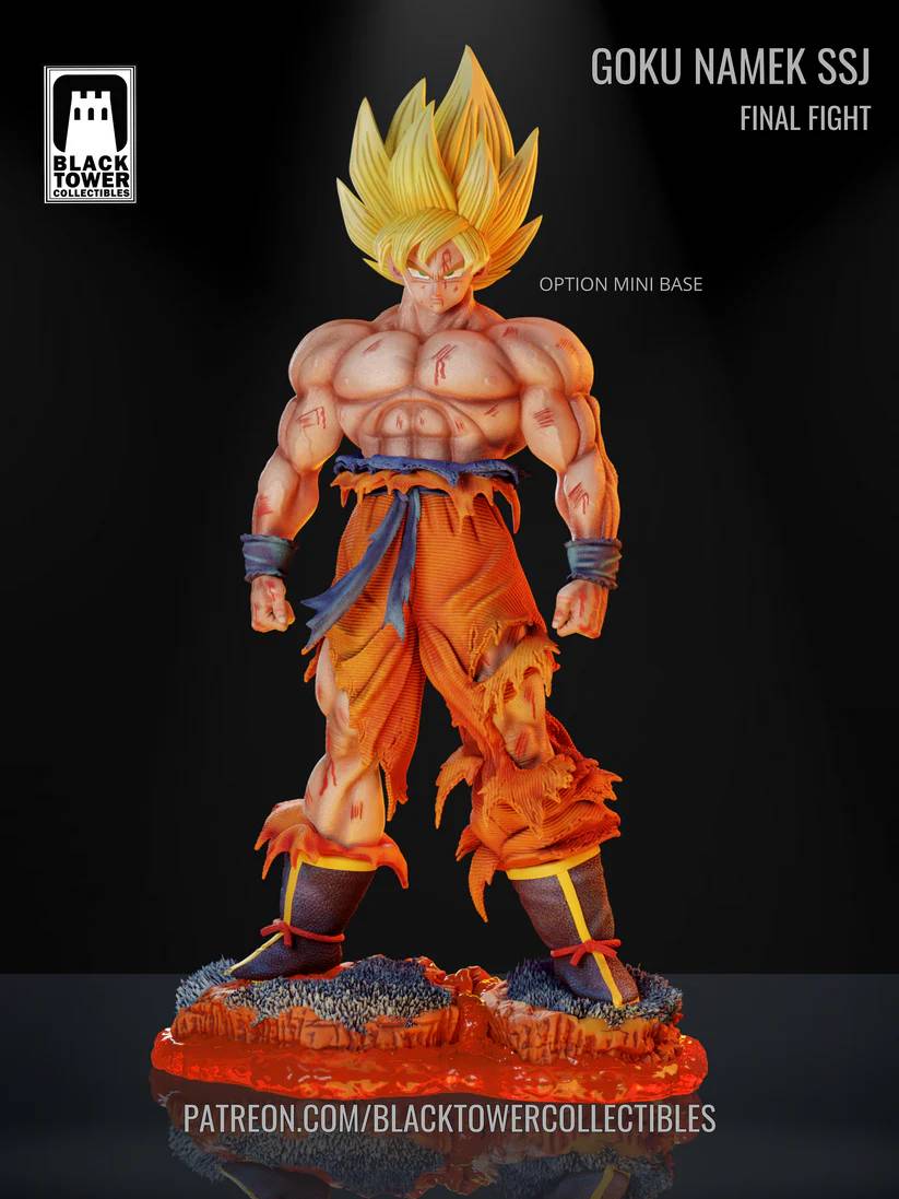 P站图纸印象馆 Black Towe 龙珠 悟空 Black Towe 龙珠 悟空