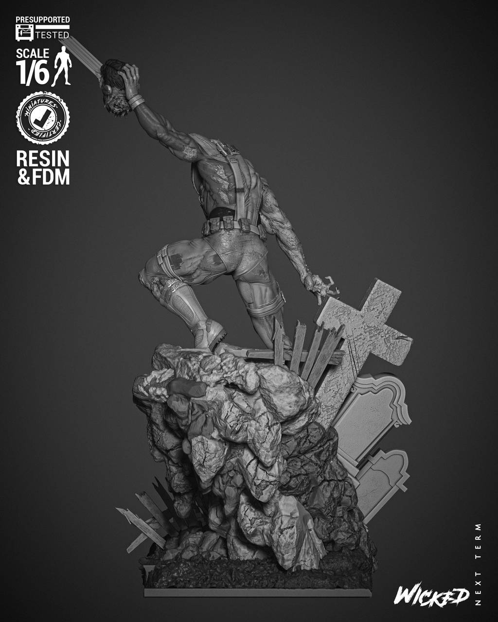 P站图纸印象馆 3DWicked 漫威 镭射眼 3DWicked 漫威 镭射眼