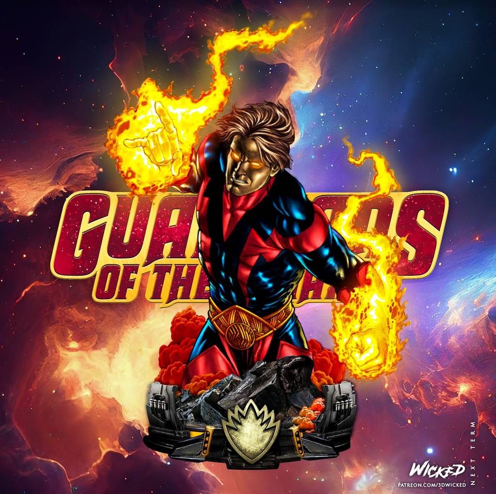 P站图纸印象馆 3DWicked 漫威 魔士亚当 3DWicked 漫威 魔士亚当