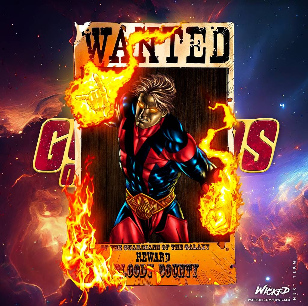 P站图纸印象馆 3DWicked 漫威 魔士亚当 3DWicked 漫威 魔士亚当