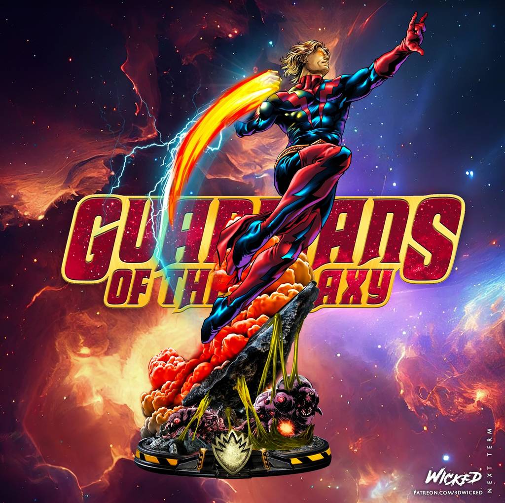 P站图纸印象馆 3DWicked 漫威 魔士亚当 3DWicked 漫威 魔士亚当