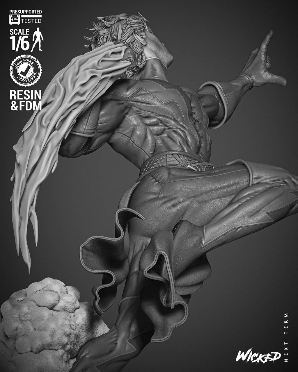 P站图纸印象馆 3DWicked 漫威 魔士亚当 3DWicked 漫威 魔士亚当