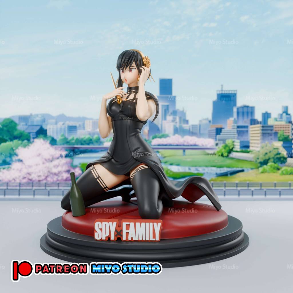 P站图纸印象馆 Miyo Studio 间谍过家家 约尔·福杰 Miyo Studio 间谍过家家 约尔·福杰