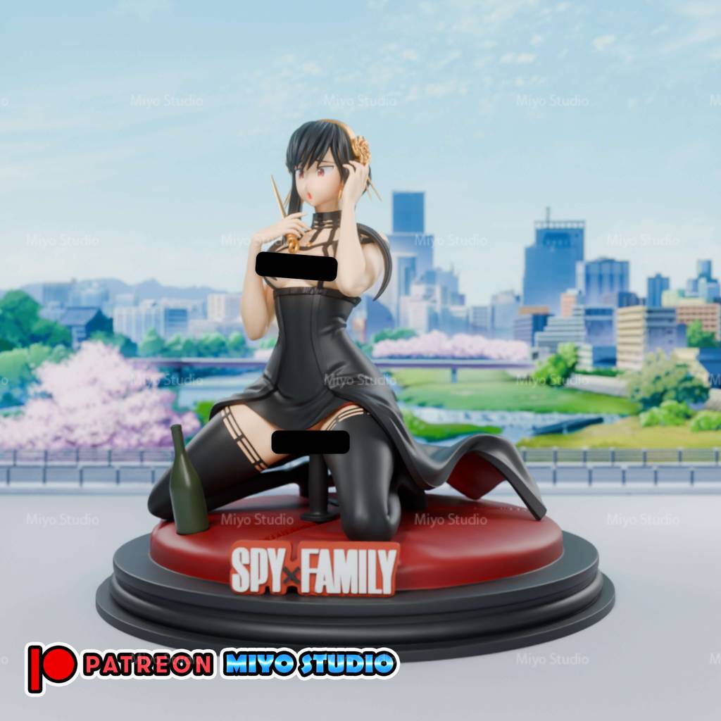 P站图纸印象馆 Miyo Studio 间谍过家家 约尔·福杰 Miyo Studio 间谍过家家 约尔·福杰