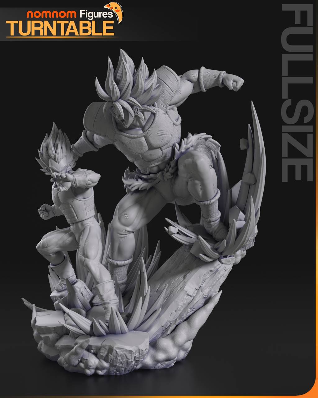 P站图纸印象馆 NomNom 贝吉塔vs布罗利 NomNom 贝吉塔vs布罗利