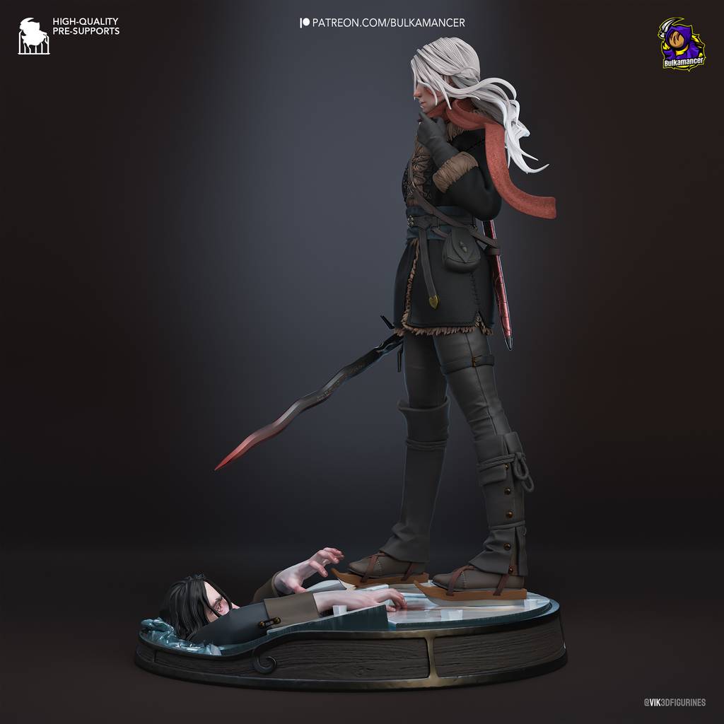 P站图纸印象馆 Bulkamancer 猎魔人 希里 Bulkamancer 猎魔人 希里