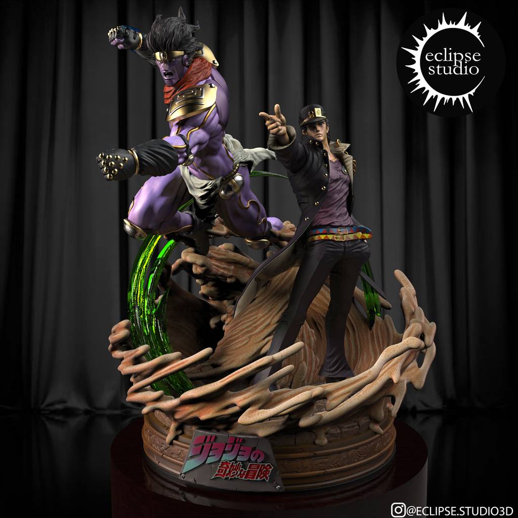 P站图纸印象馆 JOJO的奇妙冒险 乔纳森乔斯达白金之星 JOJO的奇妙冒险 乔纳森乔斯达白金之星