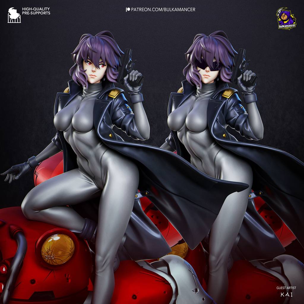 P站图纸印象馆 Bulkamancer 攻壳机动队 草薙素子 Bulkamancer 攻壳机动队 草薙素子