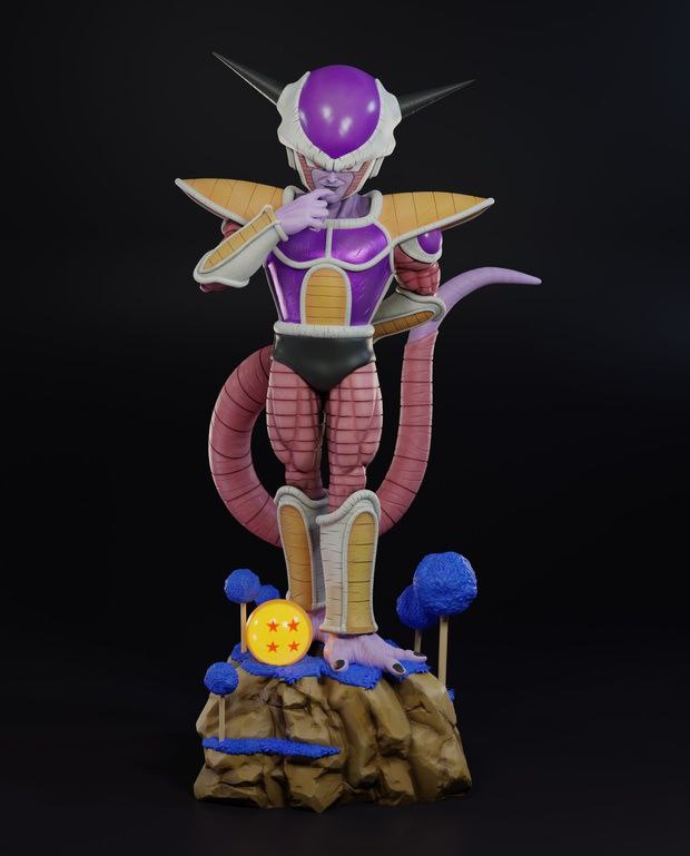 P站图纸印象馆 龙珠 弗利萨 龙珠 弗利萨