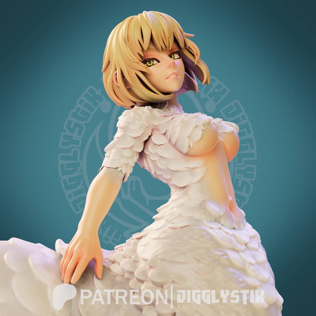 P站图纸印象馆 Jigglystix 奇美拉龙女士 Jigglystix 奇美拉龙女士