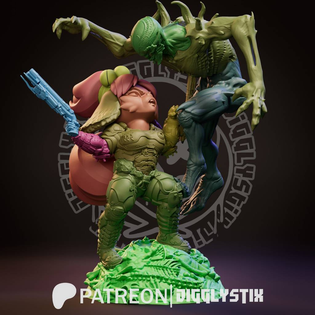 P站图纸印象馆 Jigglystix 赏金奇兵 伊莎贝尔 Jigglystix 赏金奇兵 伊莎贝尔