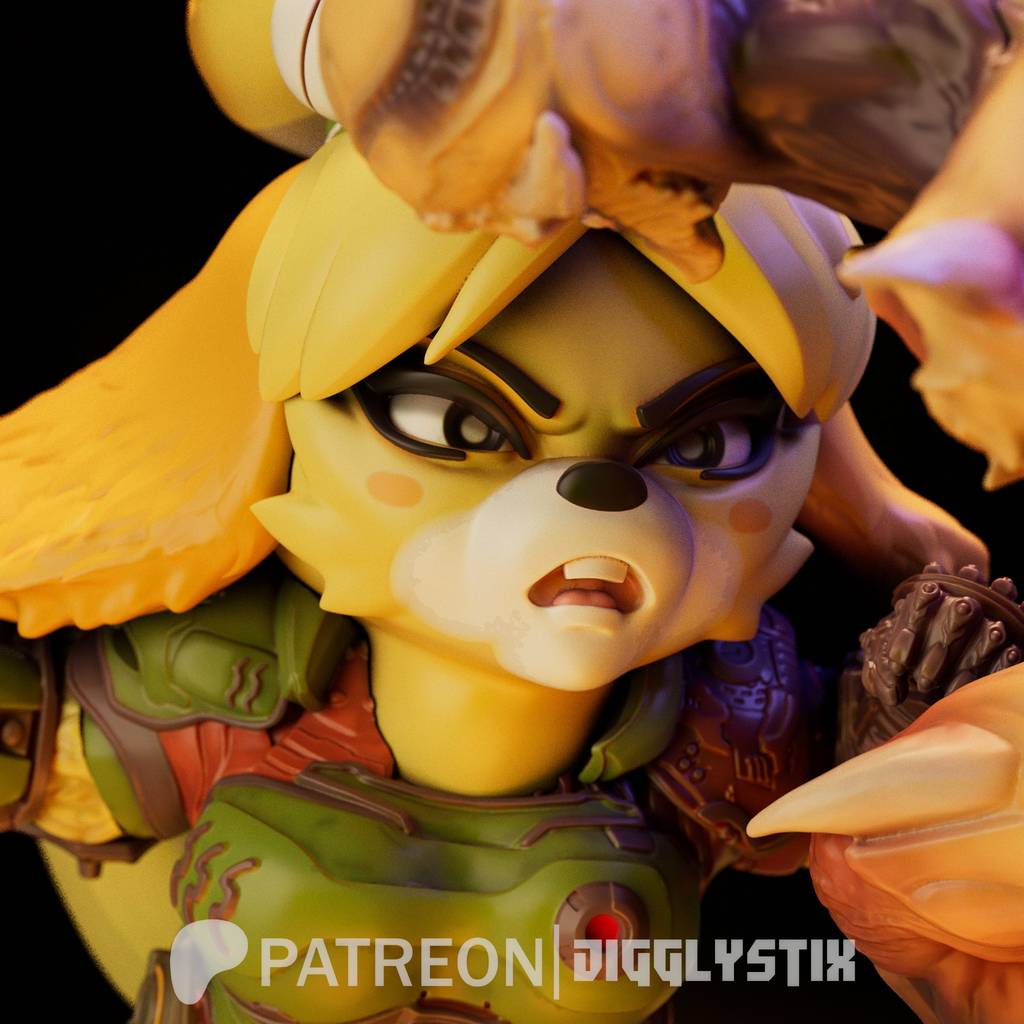 P站图纸印象馆 Jigglystix 赏金奇兵 伊莎贝尔 Jigglystix 赏金奇兵 伊莎贝尔