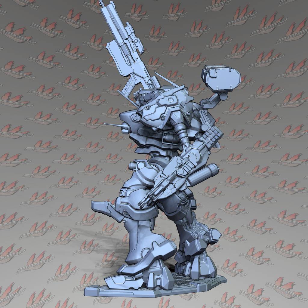 P站图纸印象馆 PCS 装甲核心 Mech 1 PCS 装甲核心 Mech 1