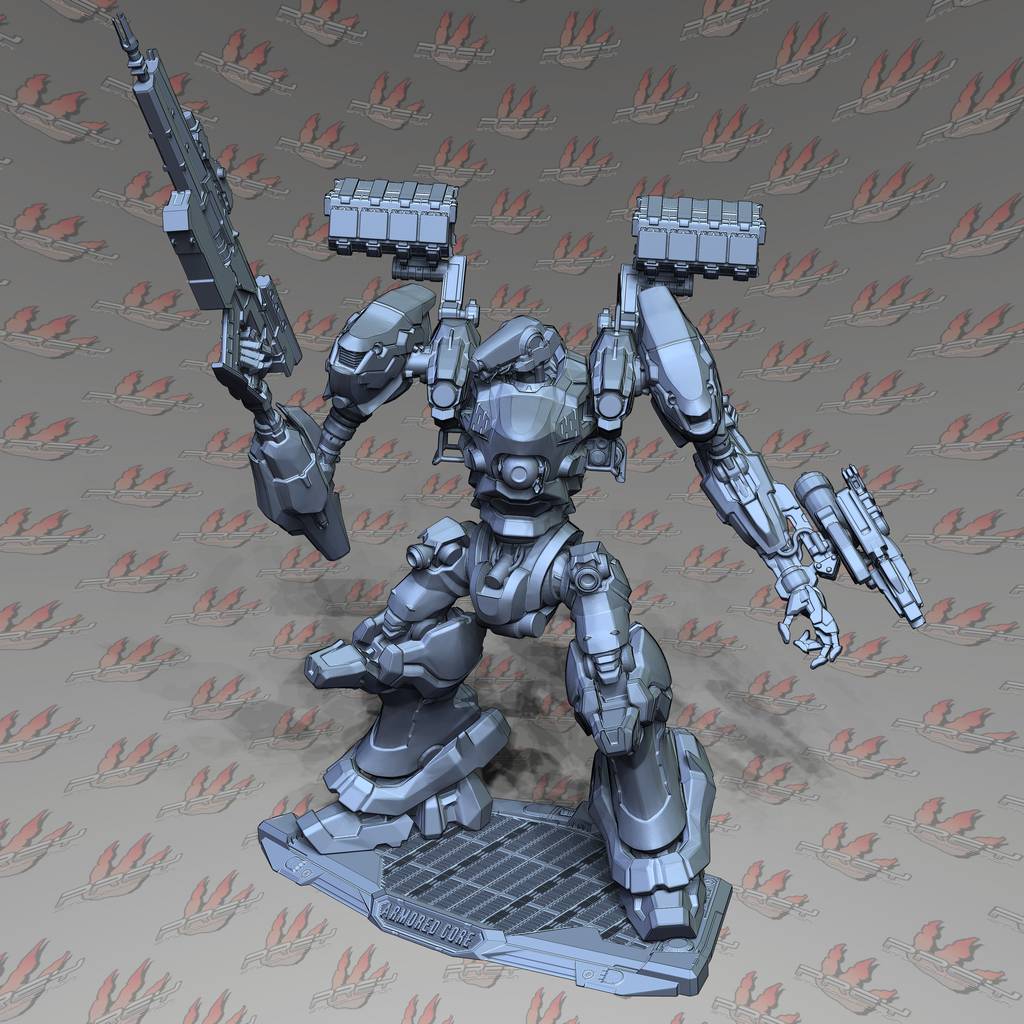 P站图纸印象馆 PCS 装甲核心 Mech 1 PCS 装甲核心 Mech 1