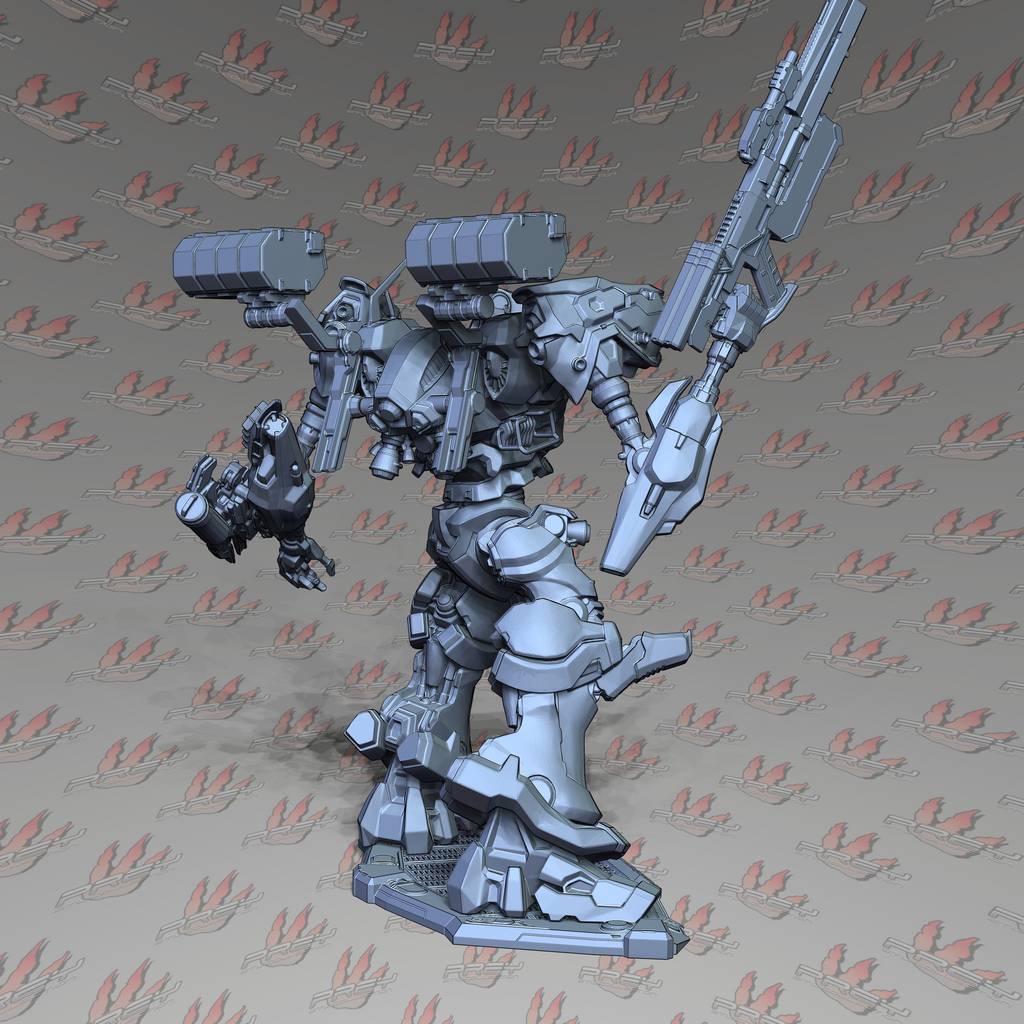 P站图纸印象馆 PCS 装甲核心 Mech 1 PCS 装甲核心 Mech 1