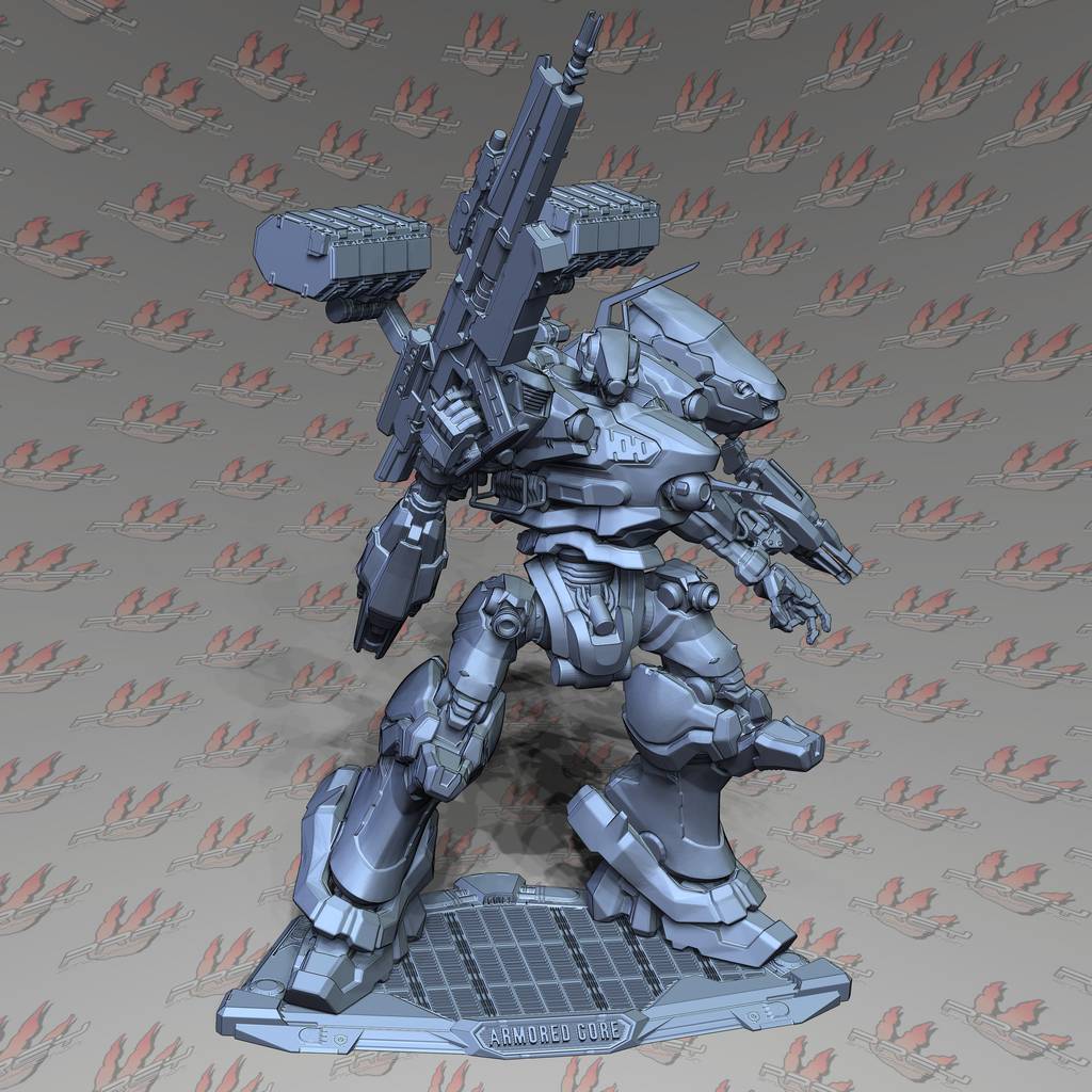 P站图纸印象馆 PCS 装甲核心 Mech 1 PCS 装甲核心 Mech 1