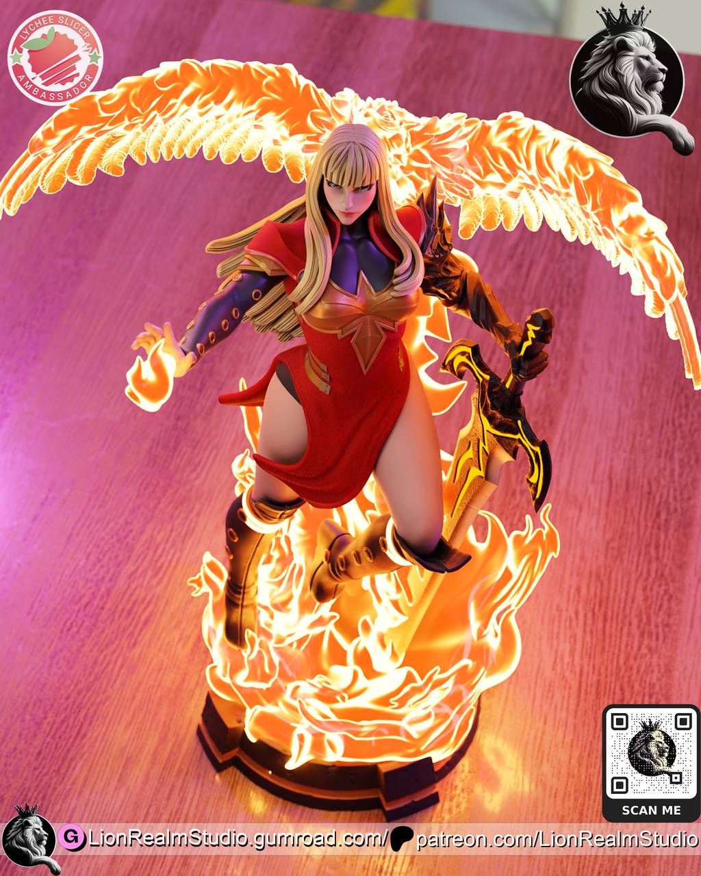 P站图纸印象馆 LionRealm 漫威 伊丽亚娜·拉斯普廷 LionRealm 漫威 伊丽亚娜·拉斯普廷