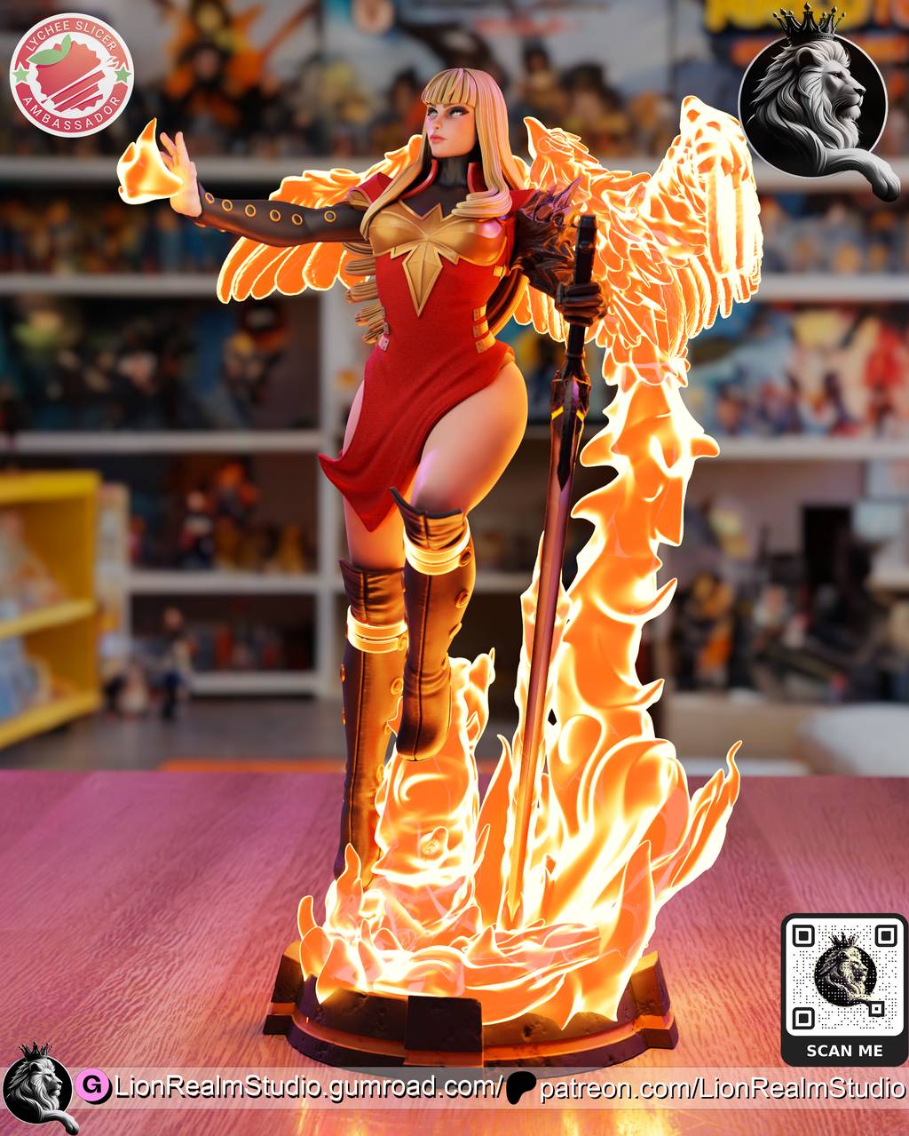 P站图纸印象馆 LionRealm 漫威 伊丽亚娜·拉斯普廷 LionRealm 漫威 伊丽亚娜·拉斯普廷