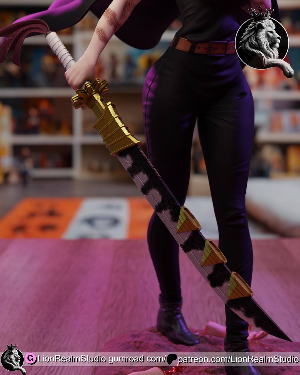 P站图纸印象馆 LionRealm 咒术回战 真希 LionRealm 咒术回战 真希