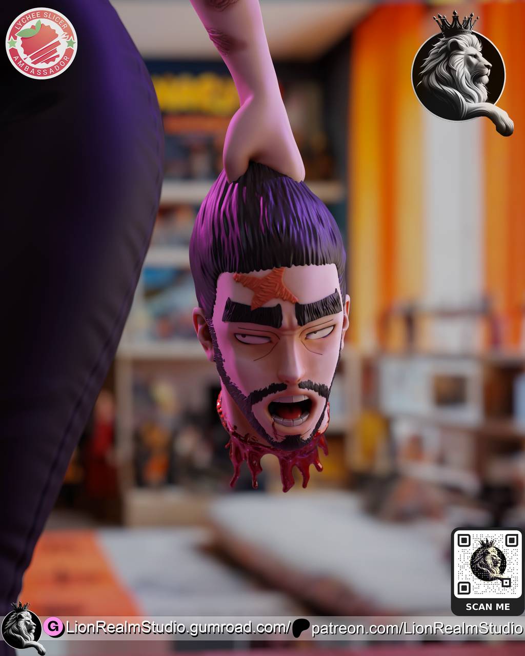 P站图纸印象馆 LionRealm 咒术回战 真希 LionRealm 咒术回战 真希