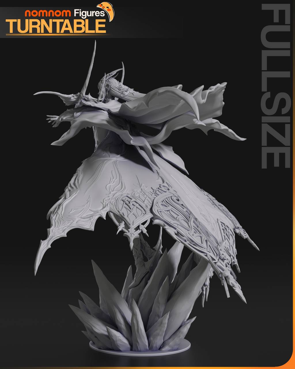 P站图纸印象馆 NomNom 最终幻想 冰神-希瓦 NomNom 最终幻想 冰神-希瓦