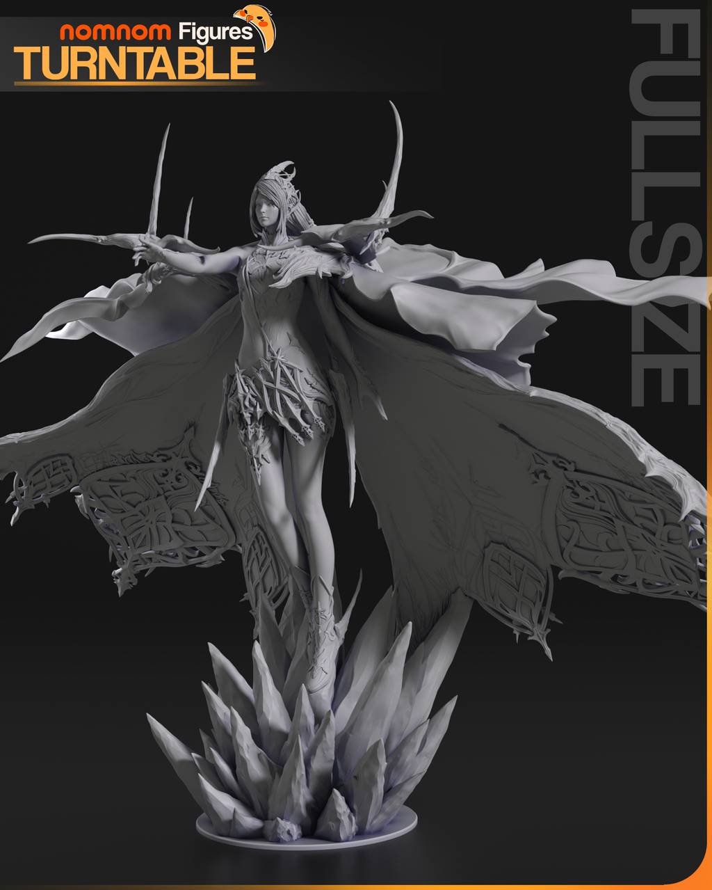 P站图纸印象馆 NomNom 最终幻想 冰神-希瓦 NomNom 最终幻想 冰神-希瓦