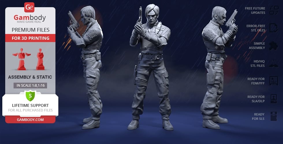 P站图纸印象馆 Gambody 生化危机 里昂·斯科特·肯尼迪 Gambody 生化危机 里昂·斯科特·肯尼迪