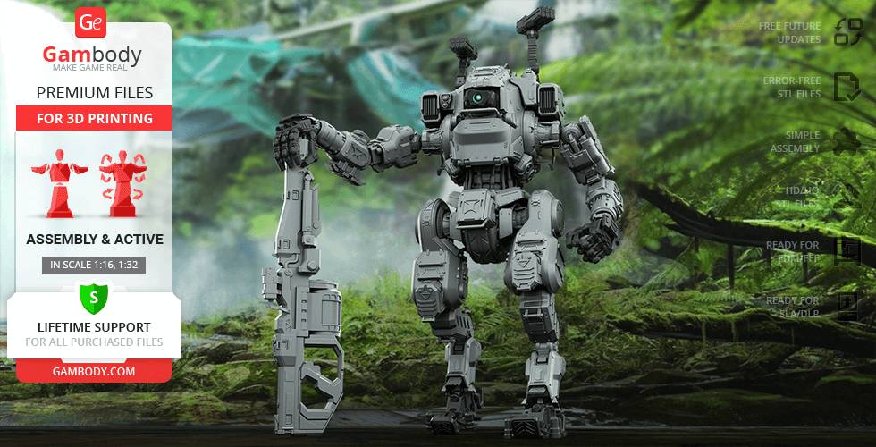 P站图纸印象馆 Gambody 泰坦陨落 机甲BT7274 Gambody 泰坦陨落 机甲BT7274