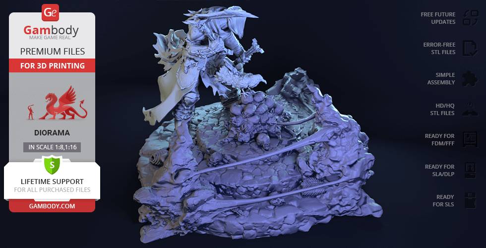 P站图纸印象馆 Gambody 死亡骑士 Gambody 死亡骑士