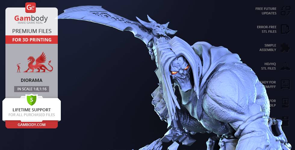 P站图纸印象馆 Gambody 死亡骑士 Gambody 死亡骑士