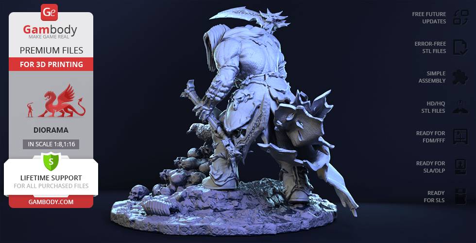 P站图纸印象馆 Gambody 死亡骑士 Gambody 死亡骑士