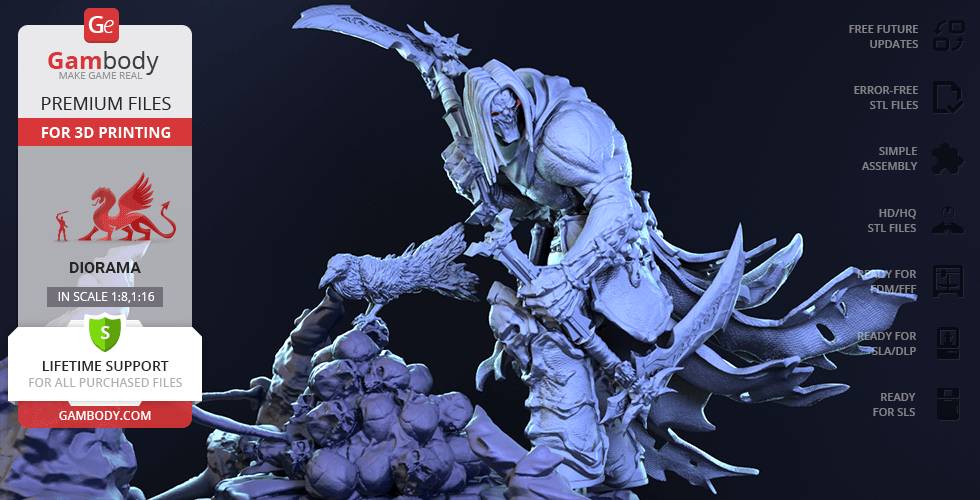 P站图纸印象馆 Gambody 死亡骑士 Gambody 死亡骑士