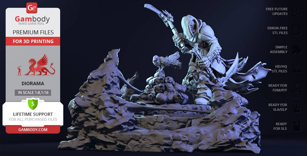 P站图纸印象馆 Gambody 死亡骑士 Gambody 死亡骑士