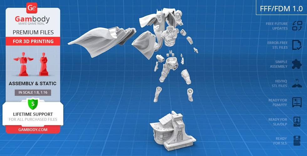 P站图纸印象馆 Gambody DC漫画 蝙蝠侠 Gambody DC漫画 蝙蝠侠