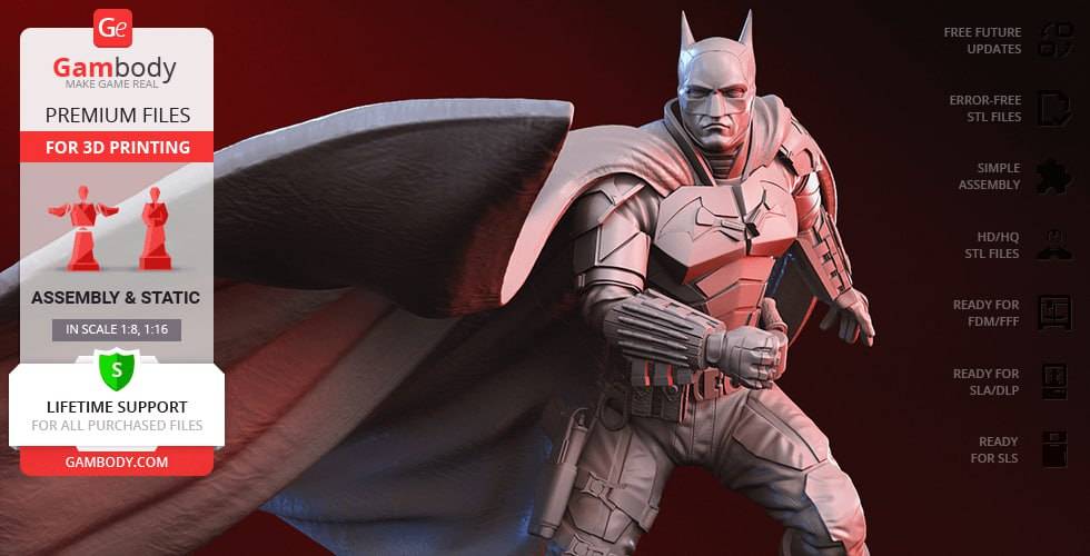 P站图纸印象馆 Gambody DC漫画 蝙蝠侠 Gambody DC漫画 蝙蝠侠