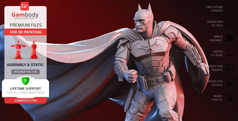 P站图纸印象馆 Gambody DC漫画 蝙蝠侠 Gambody DC漫画 蝙蝠侠