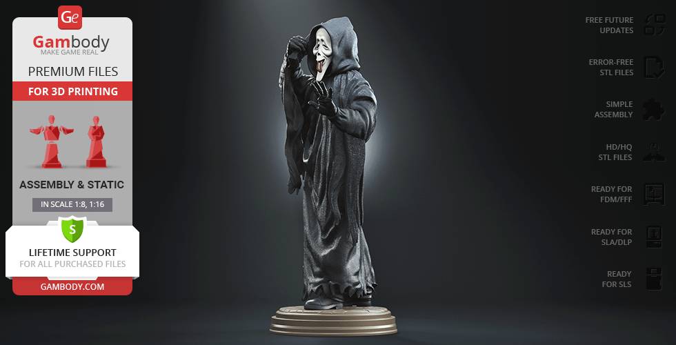 P站图纸印象馆 Gambody 惊声尖叫 鬼面 Gambody 惊声尖叫 鬼面