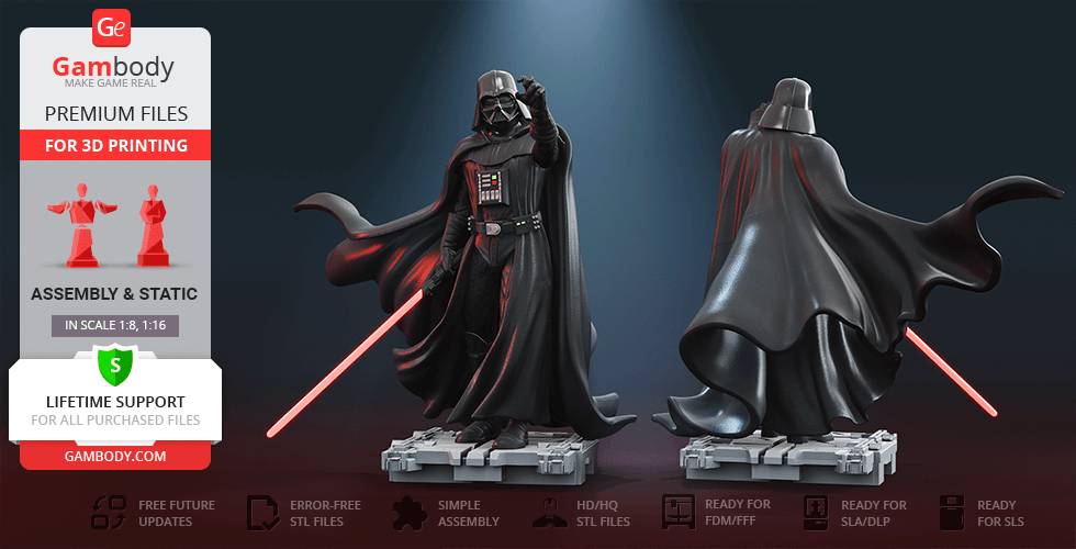 P站图纸印象馆 Gambody 星球大战 达斯·维达 Gambody 星球大战 达斯·维达