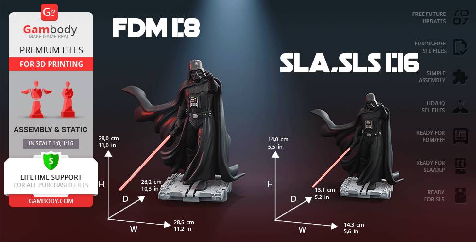 P站图纸印象馆 Gambody 星球大战 达斯·维达 Gambody 星球大战 达斯·维达