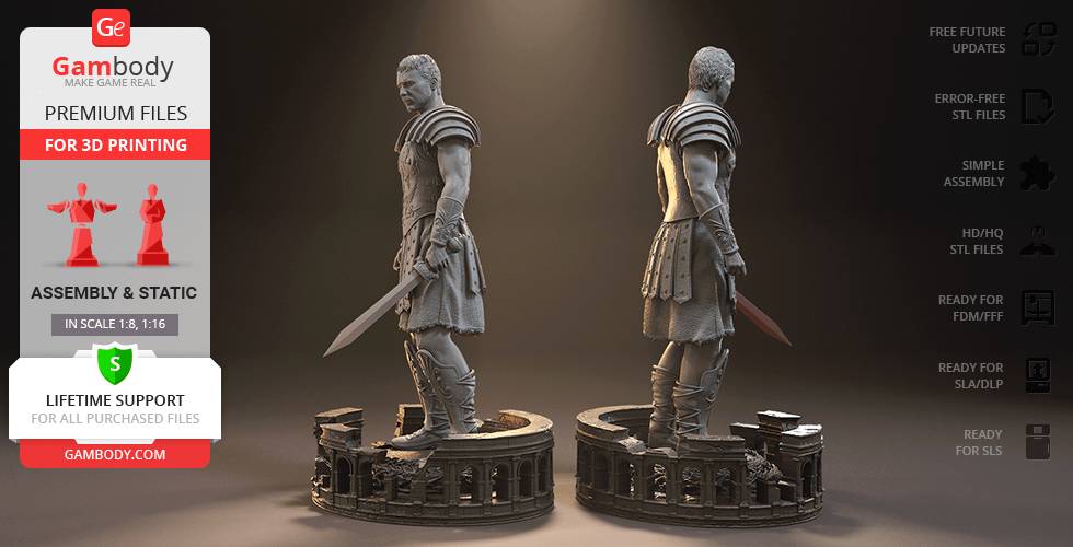 P站图纸印象馆 Gambody 角斗士 马克西蒙斯 Gambody 角斗士 马克西蒙斯