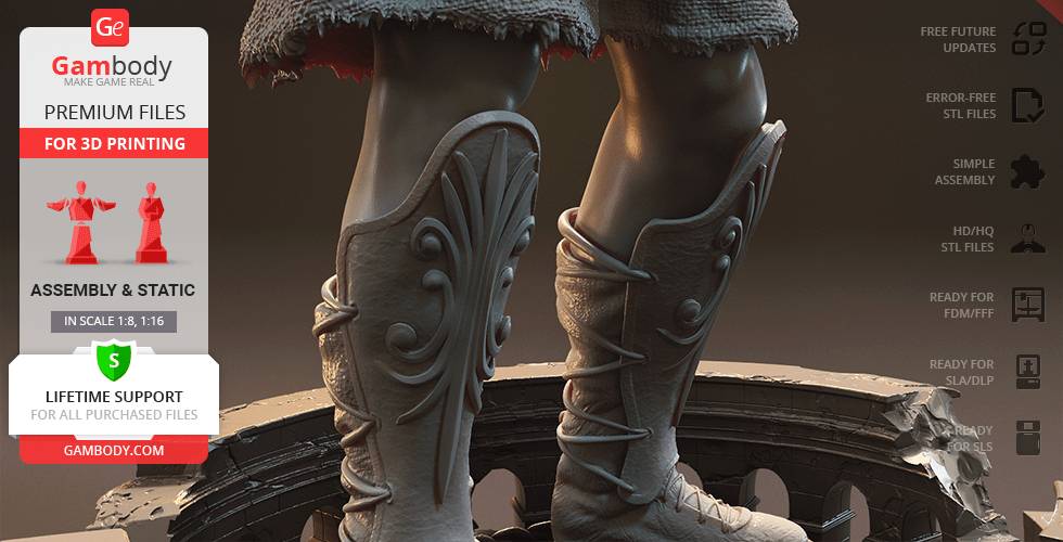 P站图纸印象馆 Gambody 角斗士 马克西蒙斯 Gambody 角斗士 马克西蒙斯