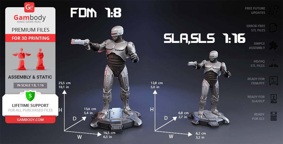 P站图纸印象馆 Gambody 机器战警 Gambody 机器战警