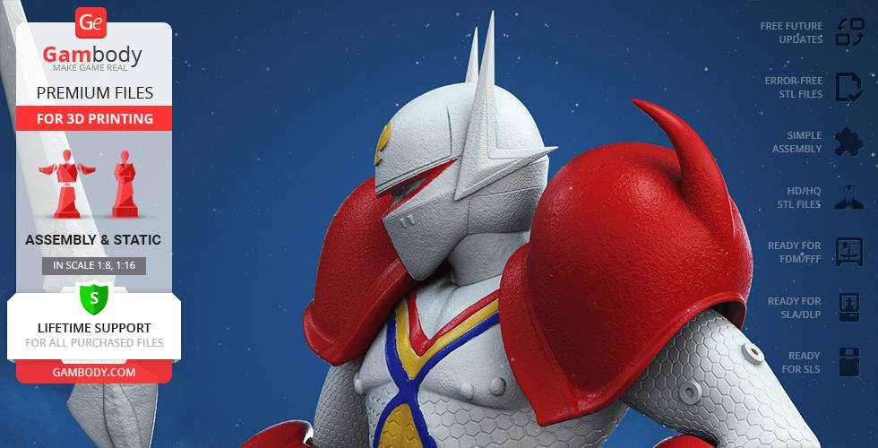 P站图纸印象馆 Gambody 宇宙骑士 Gambody 宇宙骑士