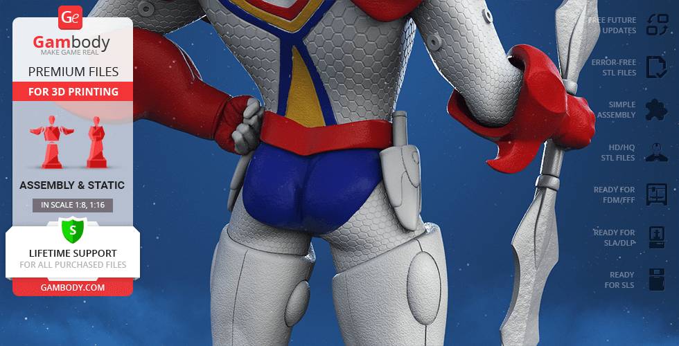 P站图纸印象馆 Gambody 宇宙骑士 Gambody 宇宙骑士