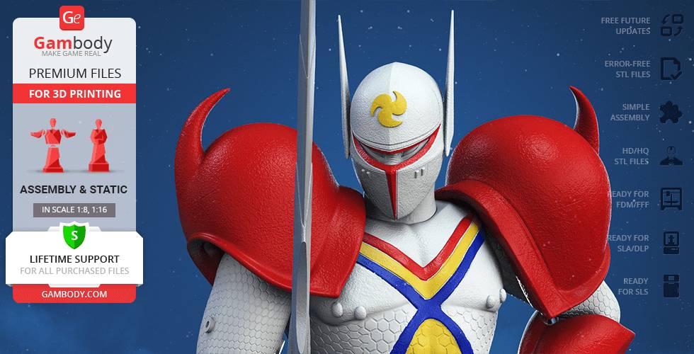 P站图纸印象馆 Gambody 宇宙骑士 Gambody 宇宙骑士