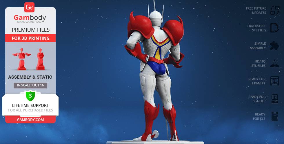 P站图纸印象馆 Gambody 宇宙骑士 Gambody 宇宙骑士